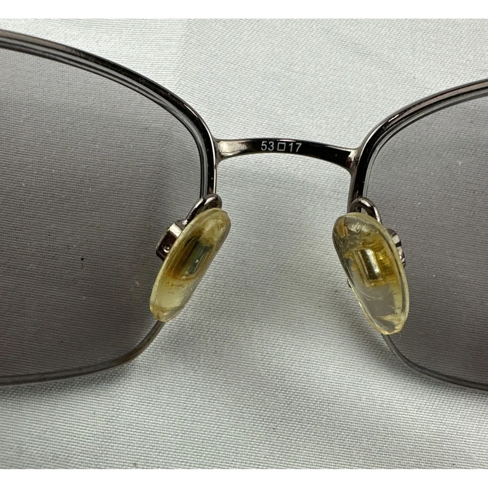 Sophia Loren's Beau Rivage 60 Eyeglasses Frame Women's Gunmetal Half‎ Rim 53-17